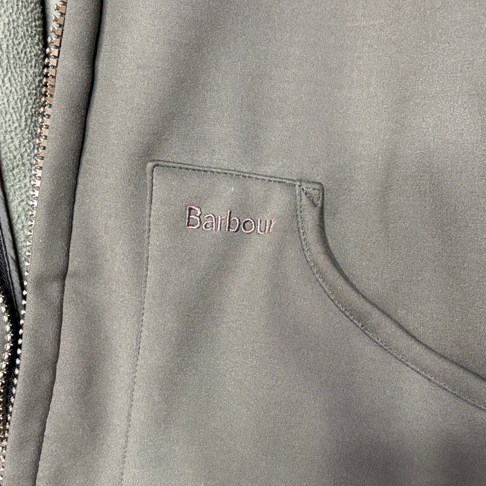 Barbour Olive Lightweight Jacket - Picture 2 of 8